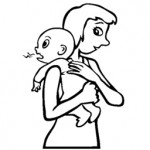 Spädbarn som kräks - varning för grön kräkning